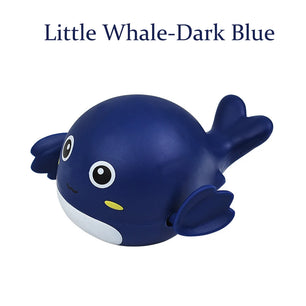 Bath toys, cute little whales. No battery clockwork. Great for kids to play in the bathtub