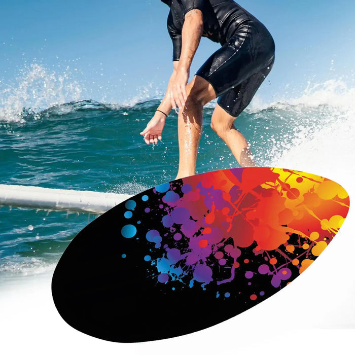 30-41 Inch Lightweight Wooden Skimboard for Beginners Kids And All Skimming Enthusiasts - Easy to Handle Wood Body Board