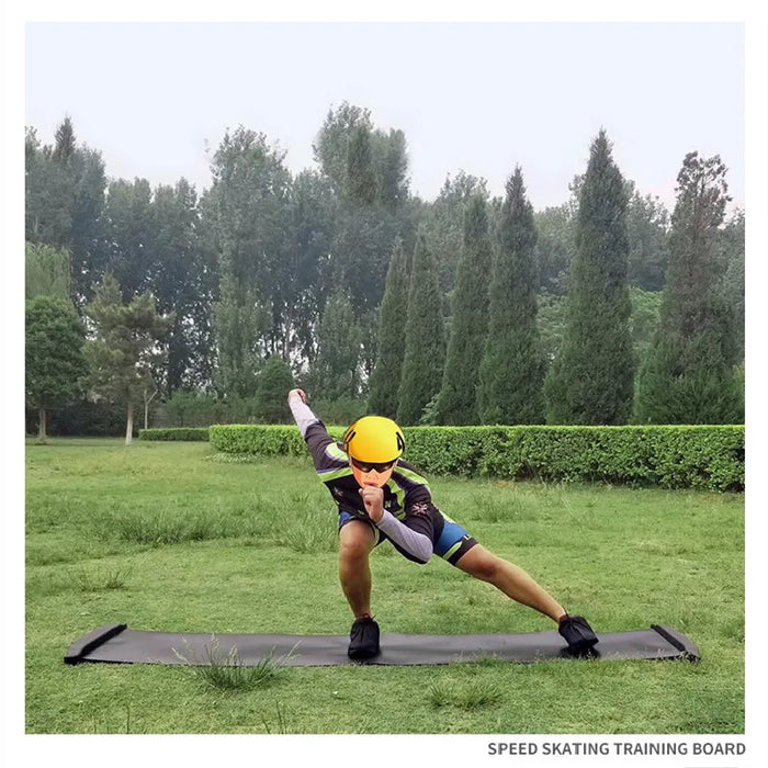 Indoor / Outdoor Speed Skating Trainning Slide Board for Kids Adults Balance Train Smooth Skid PP Surface Inline Speed Skating