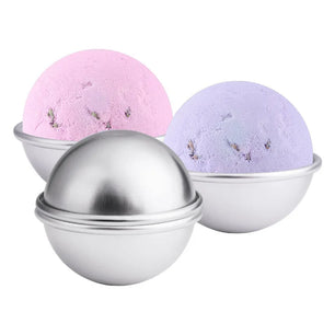 30PCS- Bath Bomb Mold Kit, 15 Set 3 Size Mold & Bath Bombs Press For DIY Making Supplies CNIM Hot