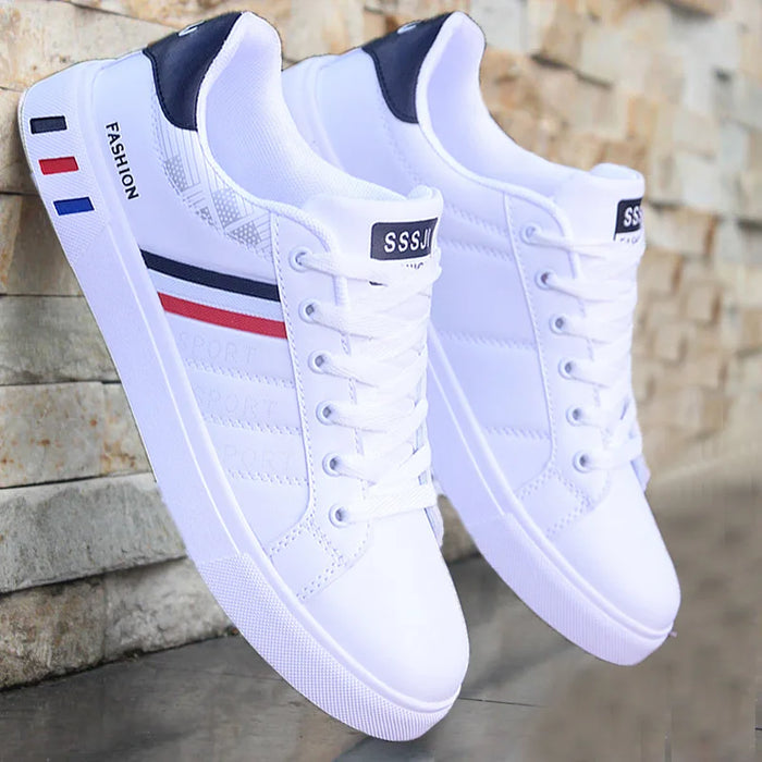 Men's Skateboarding Shoes Casual Shoes Outdoors Leisure Sneakers Breathable Walking Lace up Shoes Flat Shoes Chaussure Homme