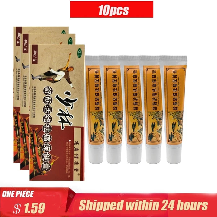 10pcs Relaxes muscles and relieves joint pain Ointment