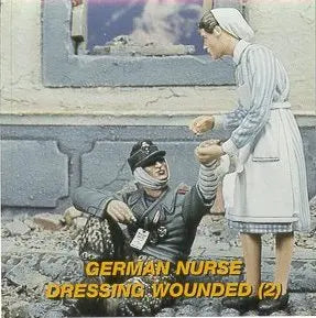 1/35 model kit resin kit     wounded and nurses