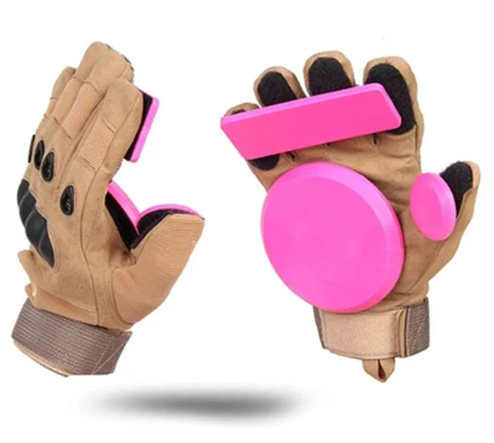 Downhill Skateboard Gloves, Roller Safety Gear, Longboard Slide Gloves with Slider, Skate Accessories for Peny, Long Board