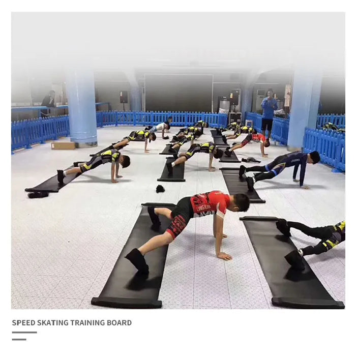 Indoor / Outdoor Speed Skating Trainning Slide Board for Kids Adults Balance Train Smooth Skid PP Surface Inline Speed Skating