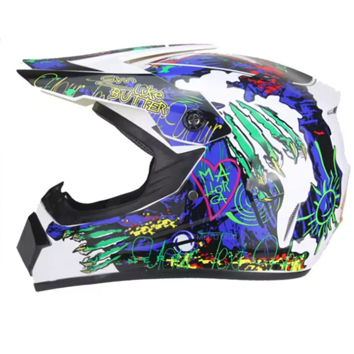 Youth Motocross Helmet: Lightweight & Safe for Off-Road, Karting & Downhill