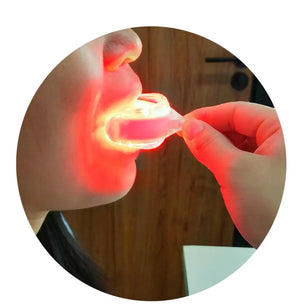 Red Light Therapy for Immediate Relief of Tooth Pain Gum Sensitivity