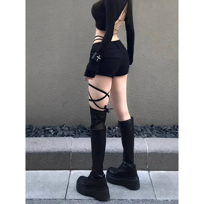 Woman Jeans for Women Low Rise Jeans Baggy Denim Shorts Big Size Women's Pants Coquette Summer Clothes Shoujo Girl Style Jorts