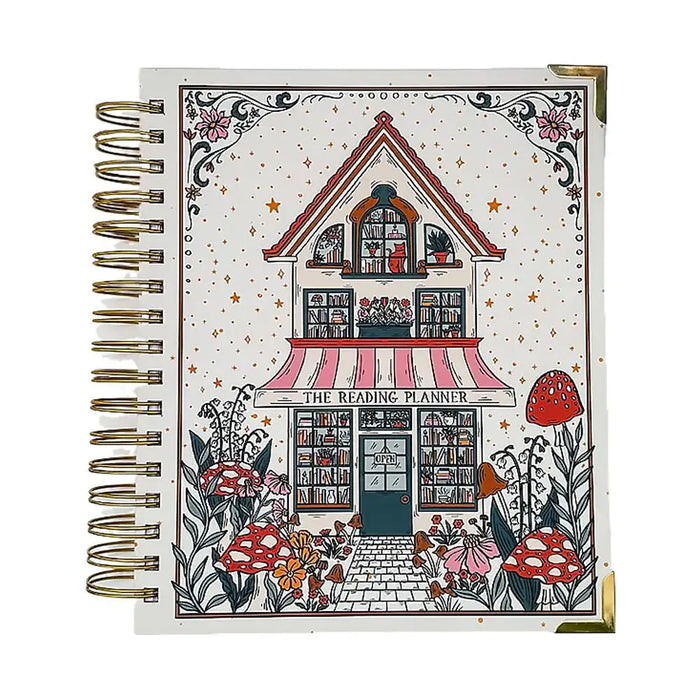 Book Lovers Journal Reading Log Planner For Tracking Books Read Personal Reading Challenge Goal Setting Diary