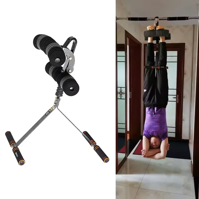 Portable Inverted Machine Home Fitness Equipment Inverted Aid Inverted Hangers Upside Down Hanging Heightening Stretchers Invert