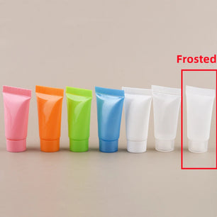 5ml Color Facial Cleanser Hand Cream Lotion Cosmetics Subpackage Hose Small Sample Bottle Portable