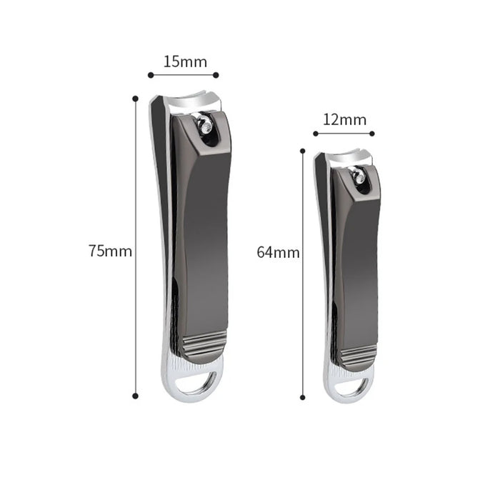 Stainless Steel Manicure Tools Professional Nail Clippers Personal Care Manicure Nail File Portable Nail Clippers