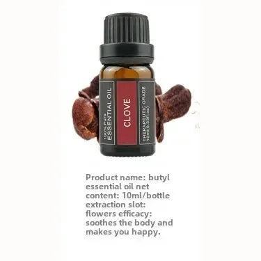 10ml Single Pack Plant Essential Oils - Thyme, Valerian, Tea Tree, Lavender, Massage & Aroma Natural Oils for Relaxation