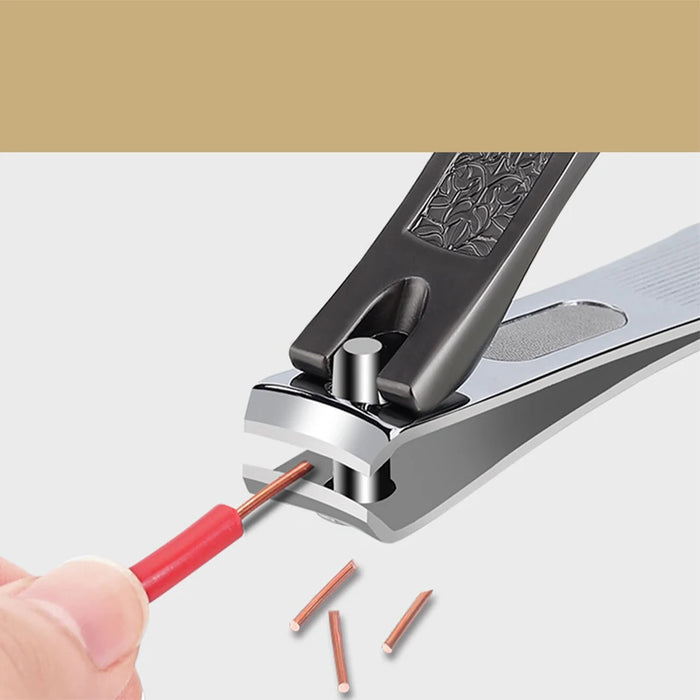 Stainless Steel Manicure Tools Professional Nail Clippers Personal Care Manicure Nail File Portable Nail Clippers
