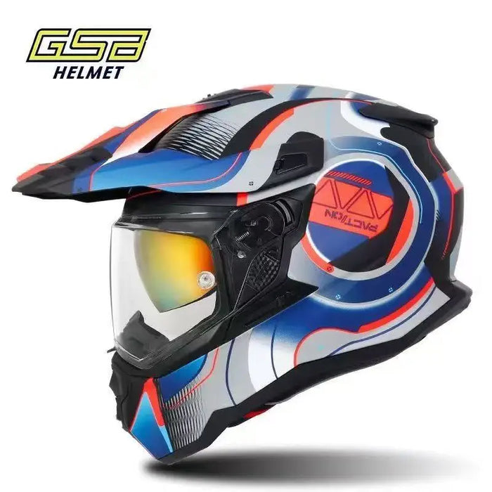 Original GSB XP-22 Professional motocross Racing Helmets Motorcycle Full Face Modular Helmets ECE Approved casco moto