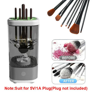 3-in-1 Electric Makeup Brush Cleaner - Automatic Washing & Drying, Type-C Charging, Fast & Deep Cleaning for Cosmetic Brushes