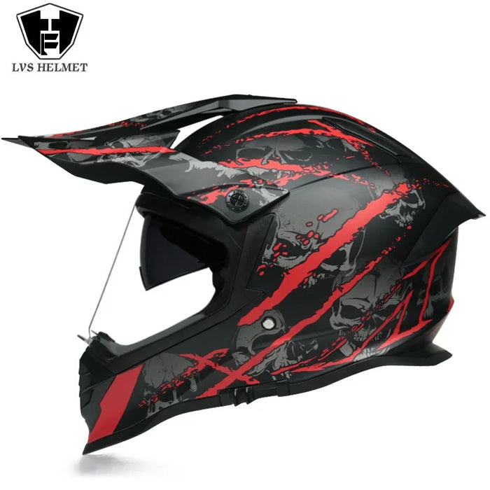 New off-road motorcycle helmet men and women motocross helmet full face kask downhill casque moto cross enfant capacete
