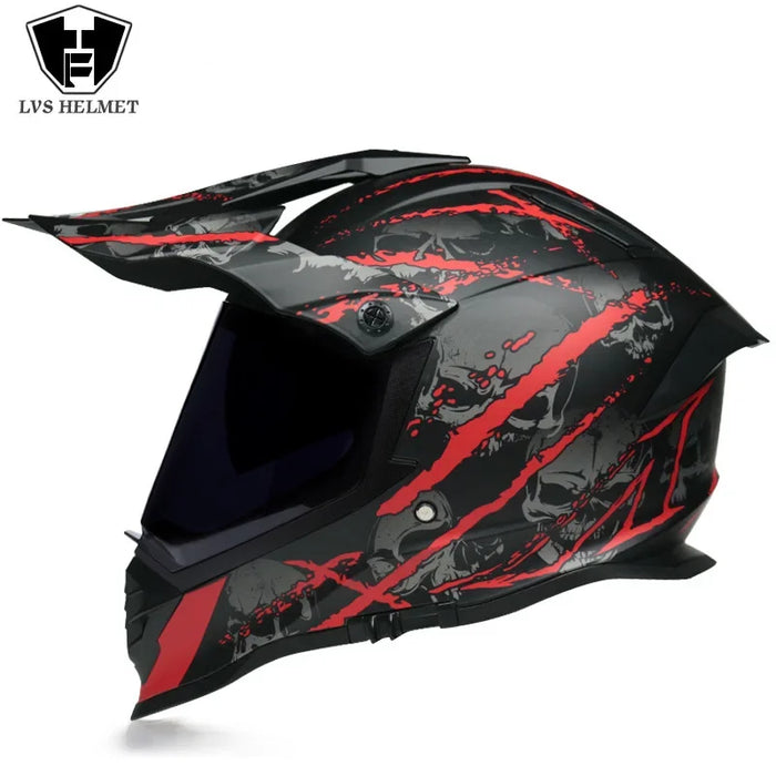 New off-road motorcycle helmet men and women motocross helmet full face kask downhill casque moto cross enfant capacete