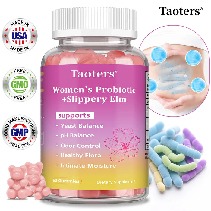 Women's Probiotics for Women Gummies, Supports Women's Health - Ph Balance, Healthy Odor, Supports Gut Immune Health-60 Gummies