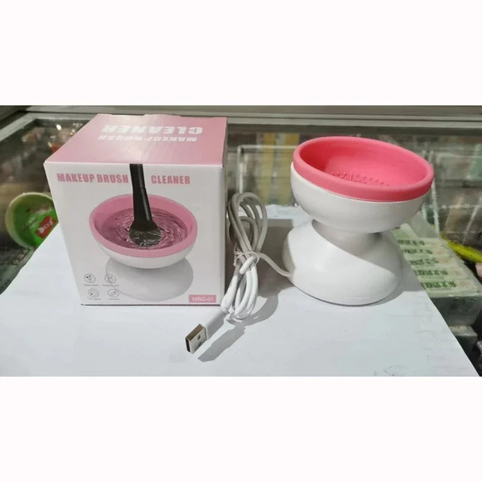 Electric Makeup Brush Cleaner Machine All Size Beauty Makeup Brush Portable Automatic Cosmetic Brushes Cleaner Tool Household