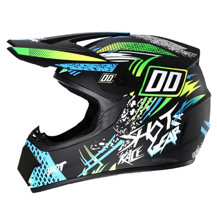 Youth Motocross Helmet: Lightweight & Safe for Off-Road, Karting & Downhill