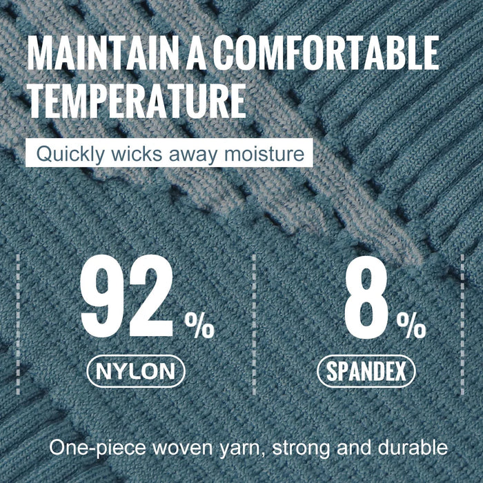 WRELS Sweatband for Men and Women Wide Sweat Band Yoga Band No-Slip Workout Headbands  Wicks Moisture Headband