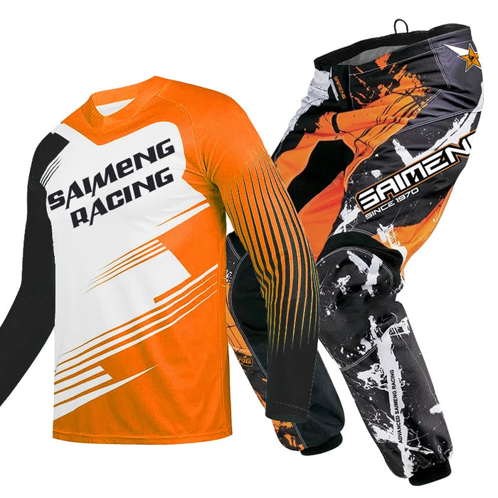 motocross gear set for kids racing suit child cross Jersey and Pant Enduro boy girl MX ATV MTB MOTO 3 4 5 6 7 8 9 10 11 years