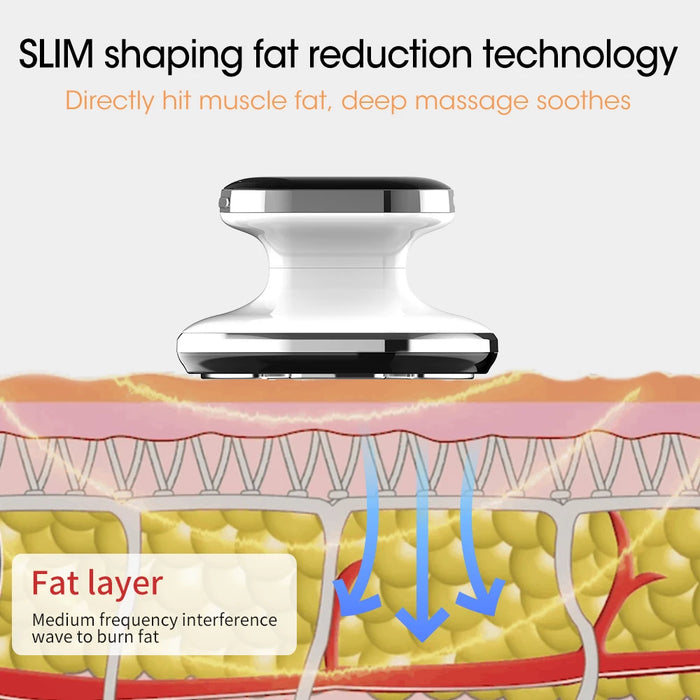 EMS Weight Loss Products Slimming Beauty Health Body Shaping Massage Equipment Muscle Stimulator Fat Burner Anti-Cellulite