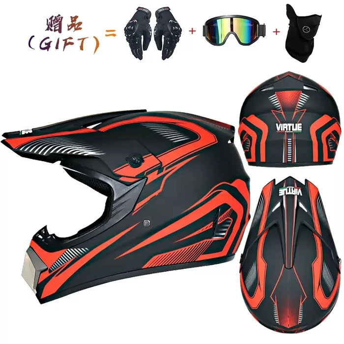 Safety Motocross Helmet man Casco Motocross Bicycle Downhill Capacete ATV Cross Helmet Child Motorcycle Helmet Dot Abs Unisex