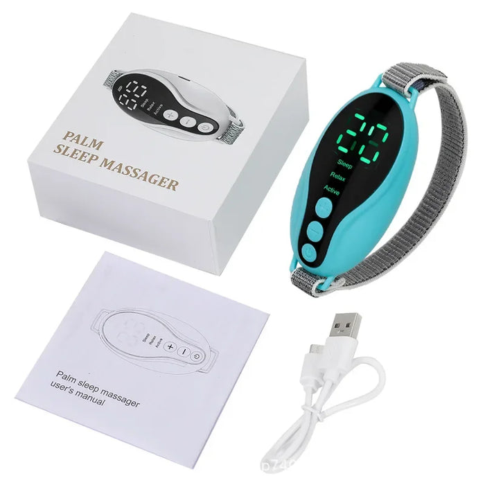 Two Modes, 20 Levels of Intensity, Intelligent Sleep Device, Anxiety Relief, Neurological Sleep, Insomnia, and Soothing Device,