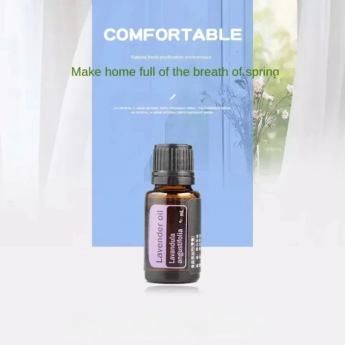 10ml Single Pack Plant Essential Oils - Thyme, Valerian, Tea Tree, Lavender, Massage & Aroma Natural Oils for Relaxation