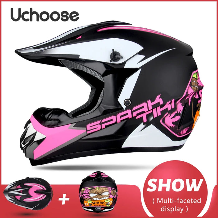 Adult Female Men Helmets Motocross Kask Cross Downhill Soporte Casco Off Road Helmet Racing Classic Motorcycle Original Enduro