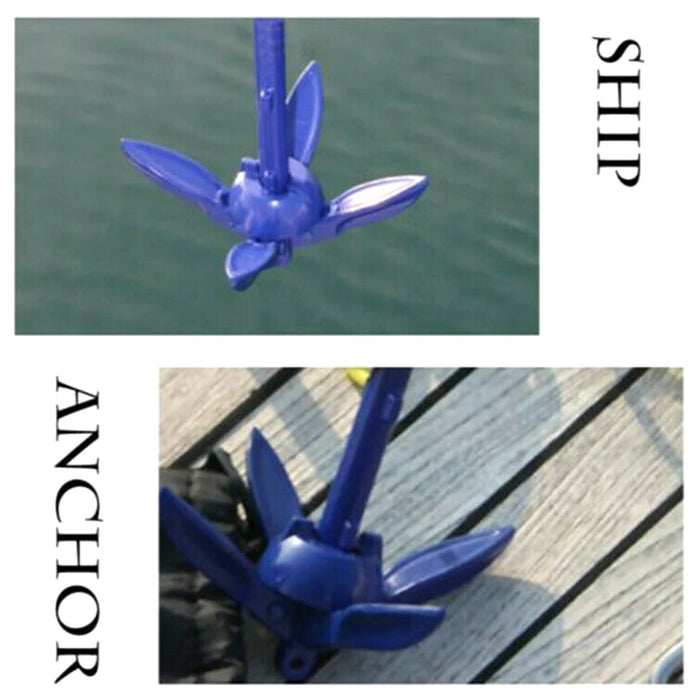 Folding Anchor Fishing Accessories for Kayak Canoe Boat Marine Sailboat Watercraft Fishing Accessories Folding Anchor