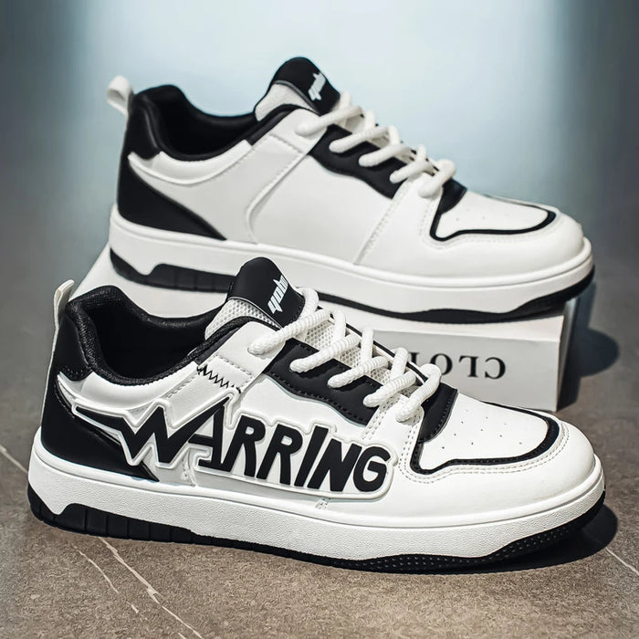 Fashion White Designer Skateboard Shoes Men Streetwear Hip Hop Sneakers Men Luxury Platform Skateboard Sneakers Men Basket Homme