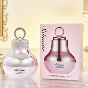 Collagen Massage Eye Cream - Hydrating & Firming Eye Contour, Gentle Care for Eye Area Lightweight Gel Texture for Smooth Skin