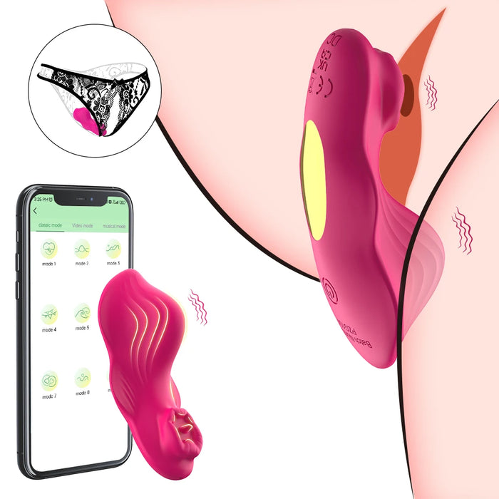 Wearable APP Control Vibrator for Women Wireless Bluetooth Vibrating Egg Clitoris Stimulator Female Sex Toys for Couples