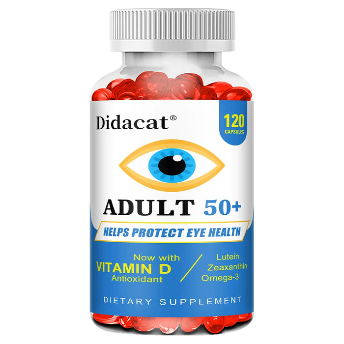 Lutein and Zeaxanthin Eye Vitamin Supplement, Containing Vitamins C, E, and Zinc To Support Vision, for Adults & Seniors
