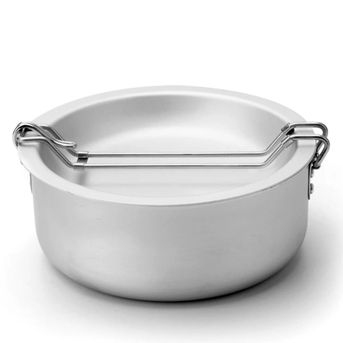 Outdoor Camping Tableware Cookware Set in High-Hardness Oxidized Aluminum Camping Pots and Pans Compact for Cooking Camp Pots