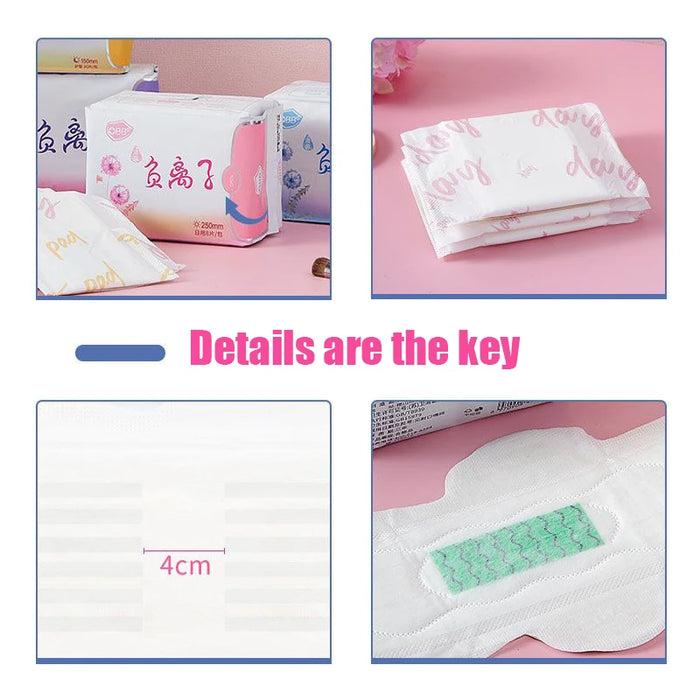 600pcs/20packs Anion Menstrual Pad Sanitary Towels Panty Liners For Women Health Care Feminine Hygiene Product Towels Cotton Pad
