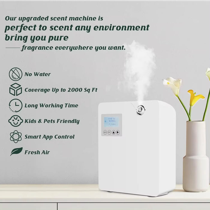 Aroma Diffuser For Home Air Fresheners Sprayer Aromatherapy Hotel Scenting Device Smart Room Fragrance Machine App Control