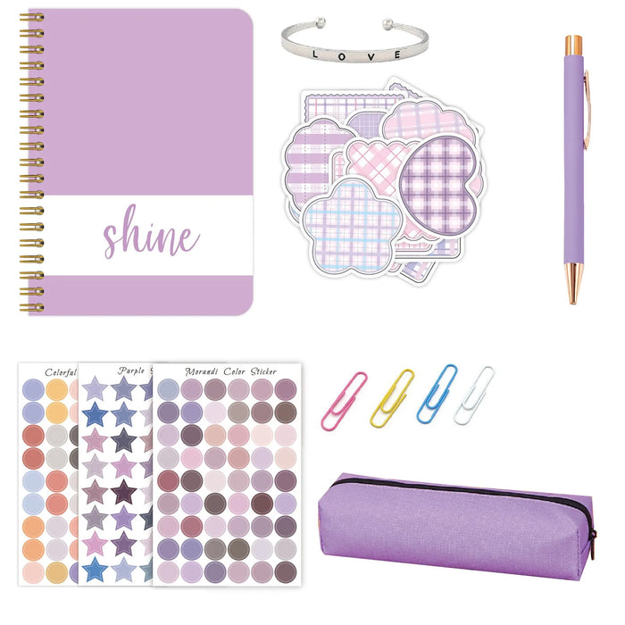 Creative Journal Set DIY Journal Set For Teen Girls Stationery Set Scrapbook And Journal Supplies Set Journal Art Craft Set
