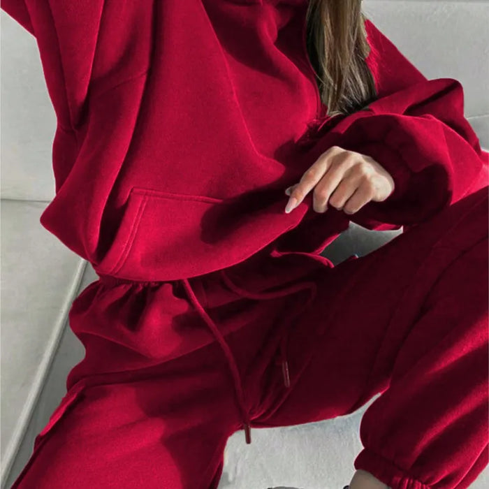 2025 Women's Sportswear Set Autumn Trendy Athleisure Tracksuit with Comfort Fit Breathable Versatile for Gym Outing Travel