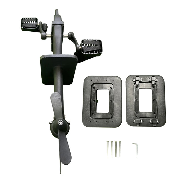 Folded Foldable Canoe Kayak Foot Boat Propel Pedal Drive System Fishing Kayak