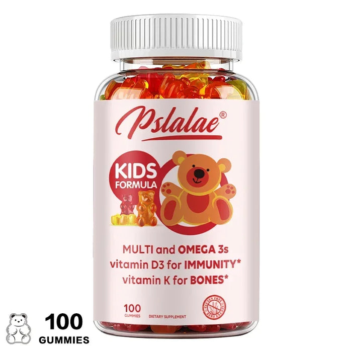 Children's Multivitamin Gummies - Support Brain Health, Enhance Immunity, Improve Memory and Concentration
