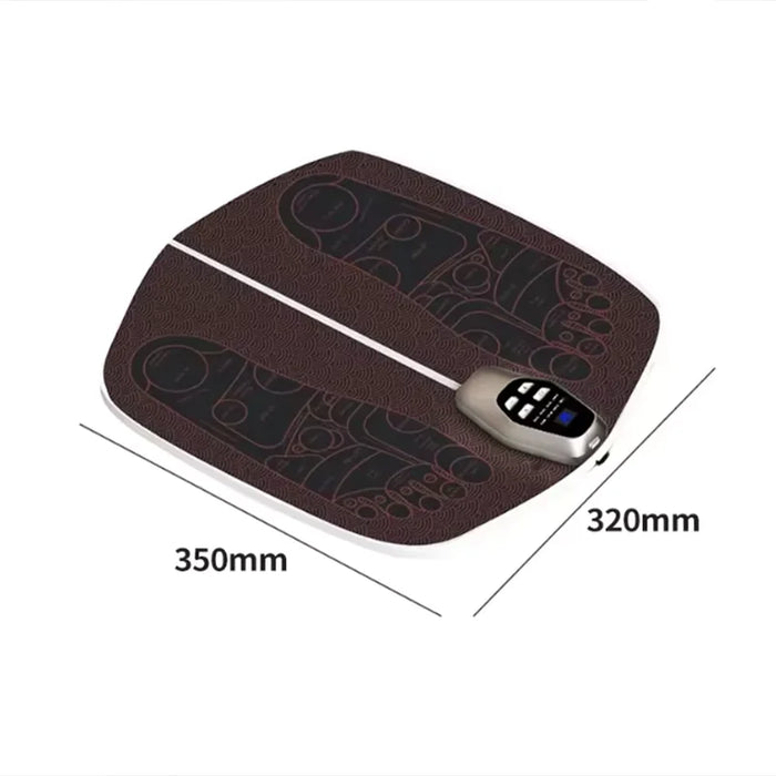 2025 New ABS Smart Foot Pad Massager High Quality Home Popular Health Device with Pulse Physiotherapy Microcurrent Healthy life