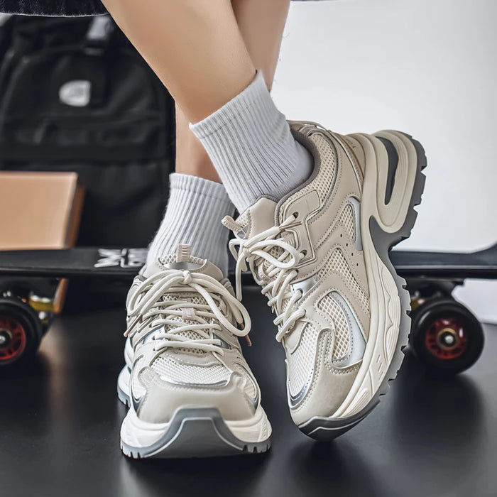 Athletic Woman Footwear 2026 New Sneakers Sports Designer Luxury Vulcanized Shoe Trends on Sale Mesh Breathable Shoes for Women