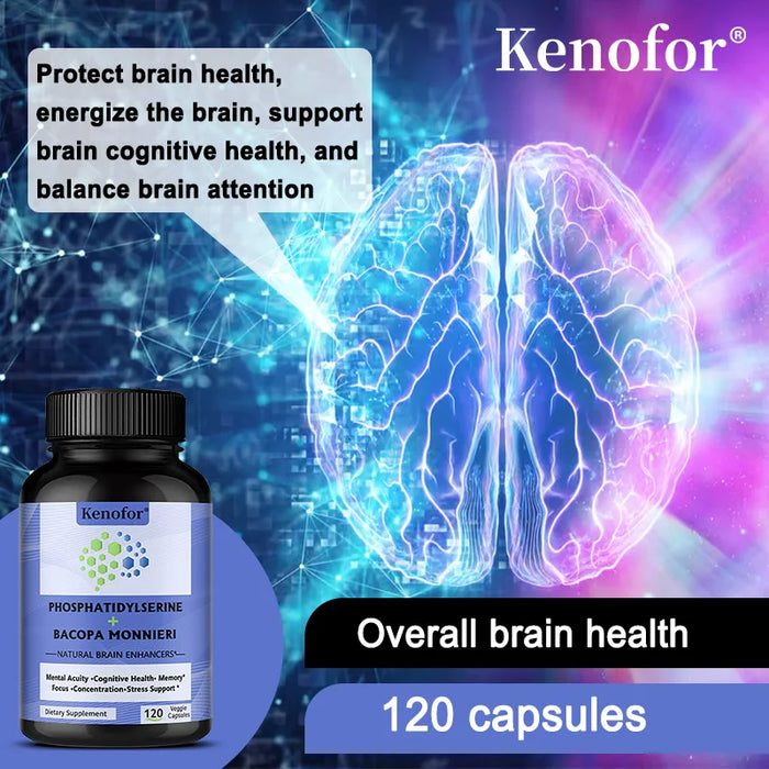 Phosphatidylserine,brain Health Supplement,supports Healthy Thinking and Cognitive Function,Enhances Memory,Enhances Creativity