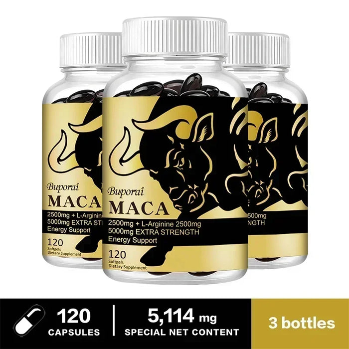 Maca Root - Super Strong Absorption, Improve Energy Levels, Athletic Performance, Improve Negative Mood, Enhance Immunity
