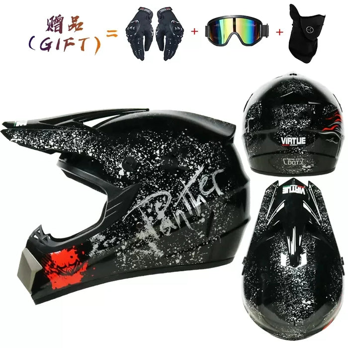 Safety Motocross Helmet man Casco Motocross Bicycle Downhill Capacete ATV Cross Helmet Child Motorcycle Helmet Dot Abs Unisex