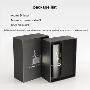 Pure Essential Oil Aromatherapy Atomization Usb Aroma Diffuser Vehicle Household Air Freshener Automatic Fragrance 20ml own oil